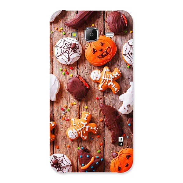 Halloween Chocolates Back Case for Samsung Galaxy J5