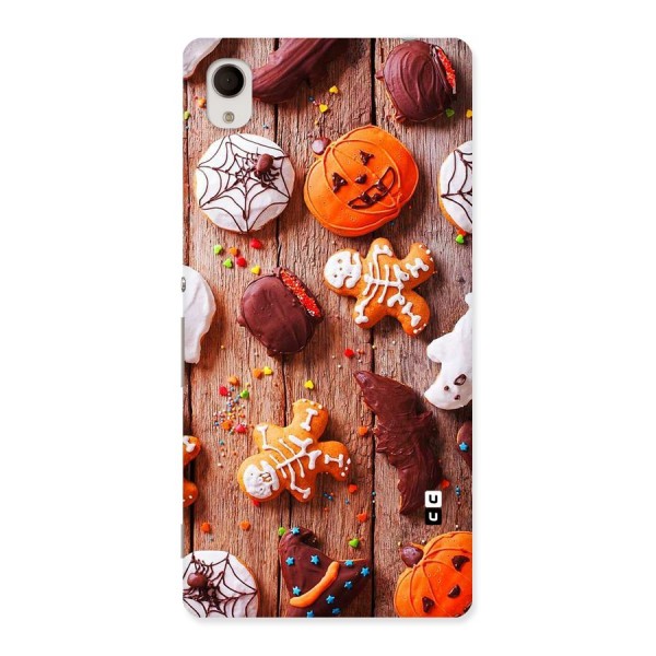 Halloween Chocolates Back Case for Sony Xperia M4