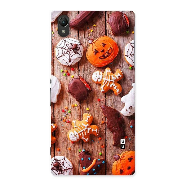 Halloween Chocolates Back Case for Sony Xperia Z1