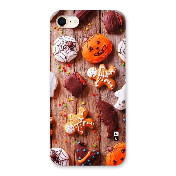 Halloween Chocolates Back Case for iPhone 8