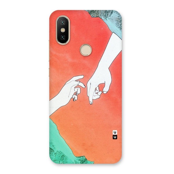 Hand Paint Drawing Back Case for Mi A2