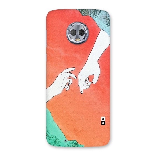 Hand Paint Drawing Back Case for Moto G6