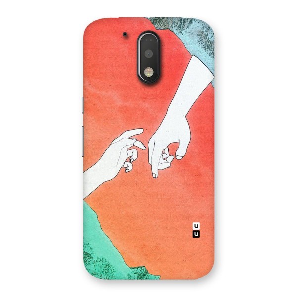 Hand Paint Drawing Back Case for Motorola Moto G4