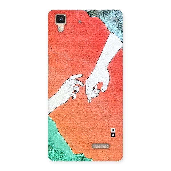 Hand Paint Drawing Back Case for Oppo R7