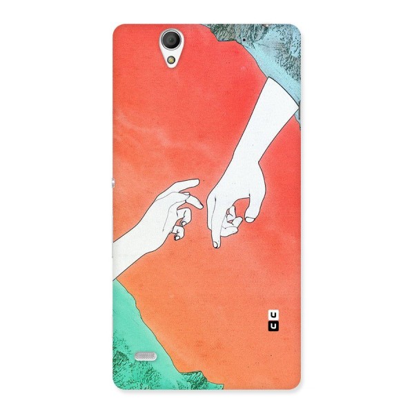 Hand Paint Drawing Back Case for Sony Xperia C4