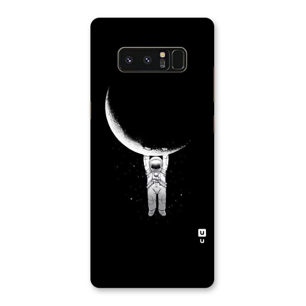 Hanging Astronaut Back Case for Galaxy Note 8