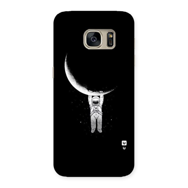 Hanging Astronaut Back Case for Galaxy S7