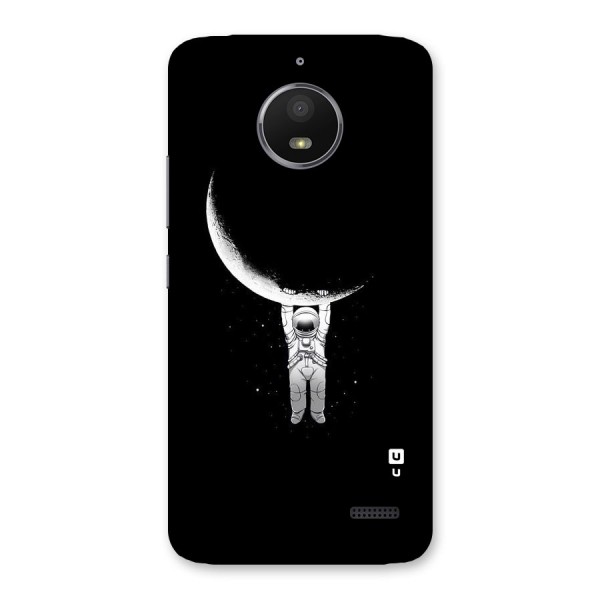 Hanging Astronaut Back Case for Moto E4