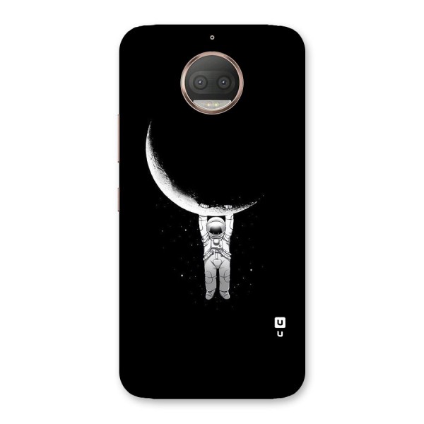 Hanging Astronaut Back Case for Moto G5s Plus