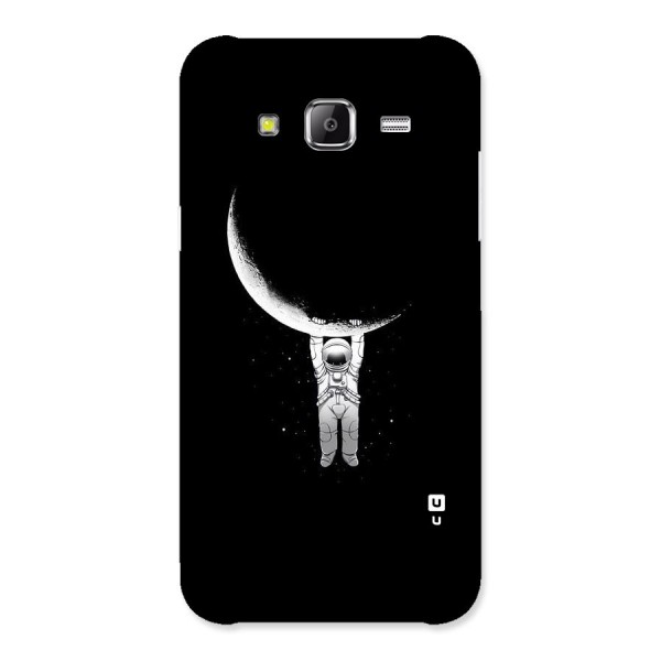 Hanging Astronaut Back Case for Samsung Galaxy J5