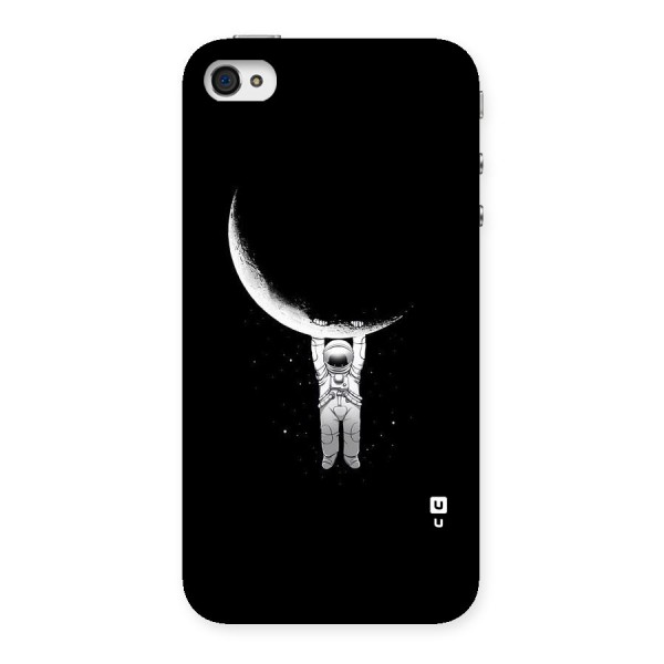 Hanging Astronaut Back Case for iPhone 4 4s