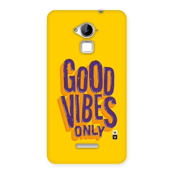 Happy Vibes Only Back Case for Coolpad Note 3