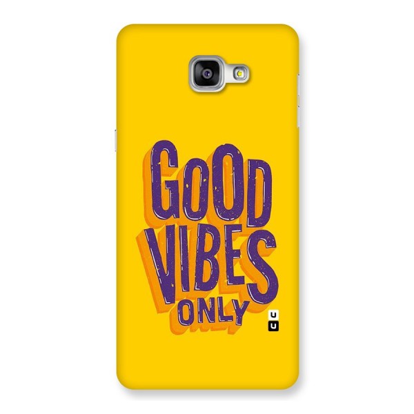 Happy Vibes Only Back Case for Galaxy A9