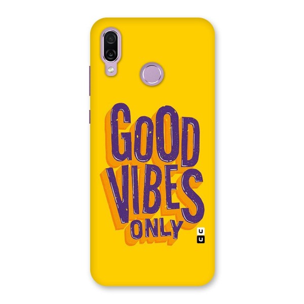 Happy Vibes Only Back Case for Honor Play