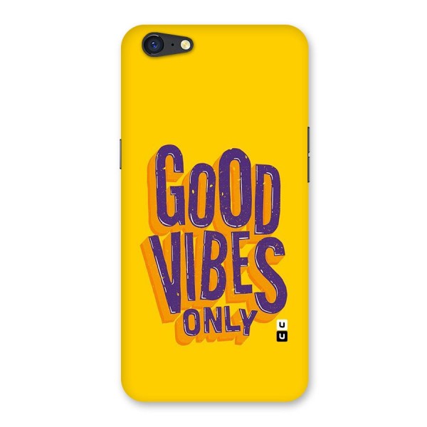 Happy Vibes Only Back Case for Oppo A71