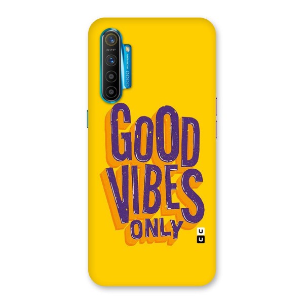 Happy Vibes Only Back Case for Realme XT