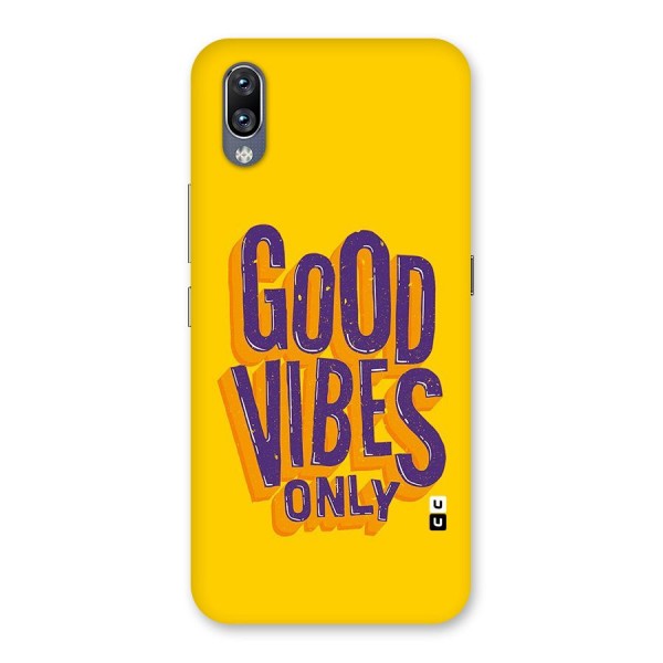 Happy Vibes Only Back Case for Vivo NEX