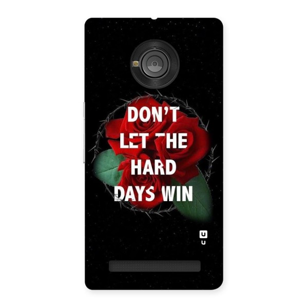 Hard Days No Win Back Case for Yu Yuphoria