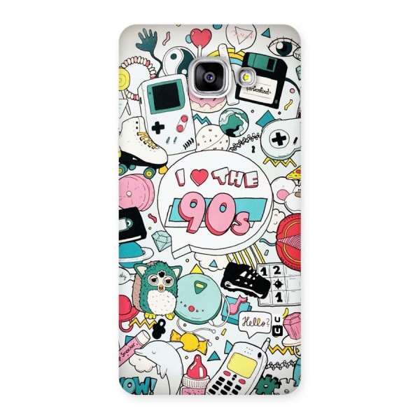 Heart 90s Back Case for Galaxy A5 2016