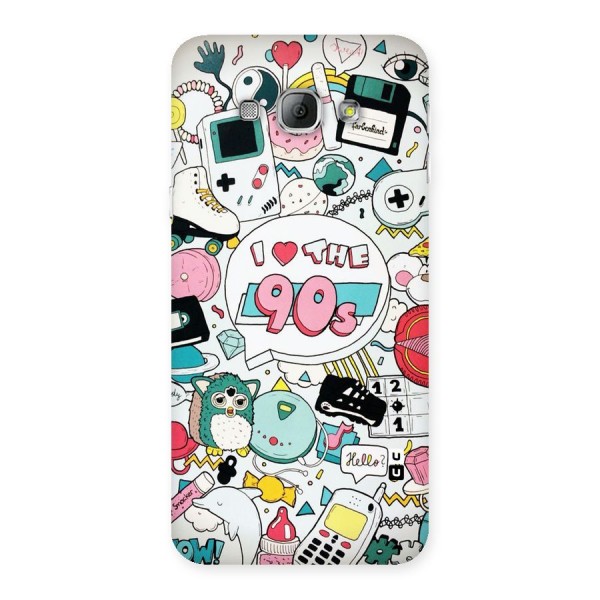 Heart 90s Back Case for Galaxy A8