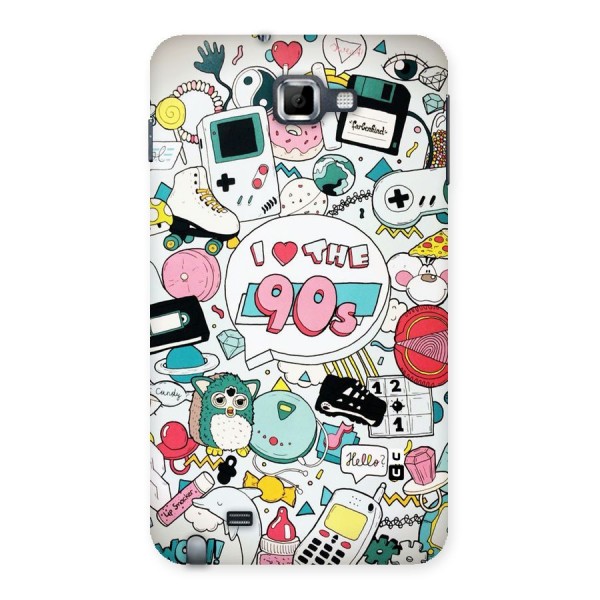 Heart 90s Back Case for Galaxy Note