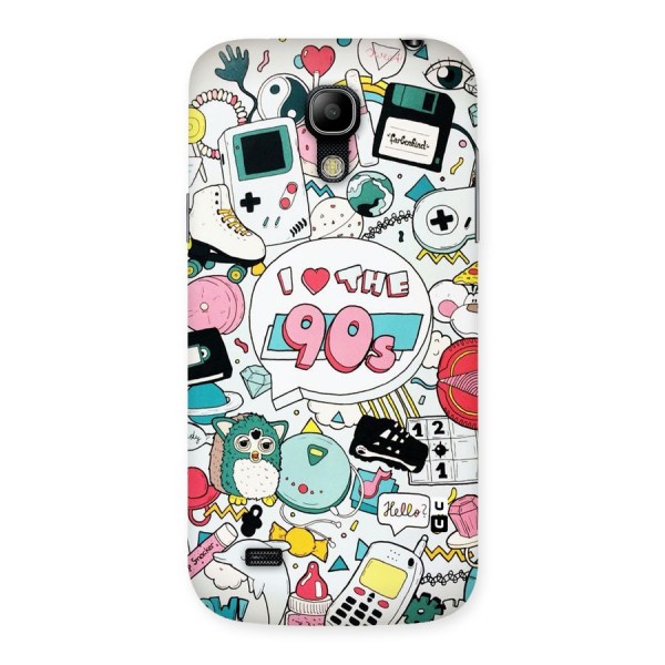 Heart 90s Back Case for Galaxy S4 Mini