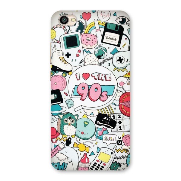 Heart 90s Back Case for Redmi Y1 Lite