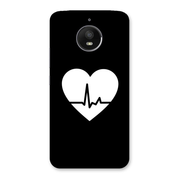 Heart Beat Back Case for Moto E4 Plus