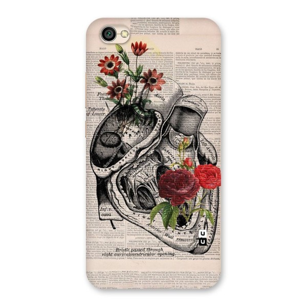 Heart Newspaper Back Case for Redmi Y1 Lite