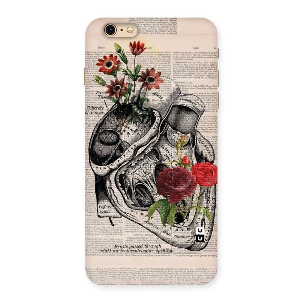 Heart Newspaper Back Case for iPhone 6 Plus 6S Plus