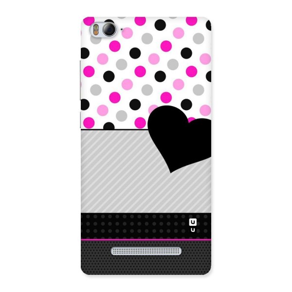 Heart Polka Stripes Back Case for Xiaomi Mi4i