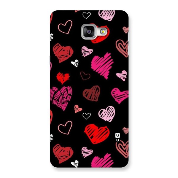 Hearts Art Pattern Back Case for Galaxy A9