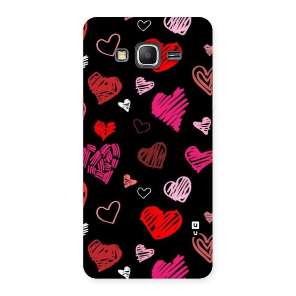 Hearts Art Pattern Back Case for Galaxy Grand Prime