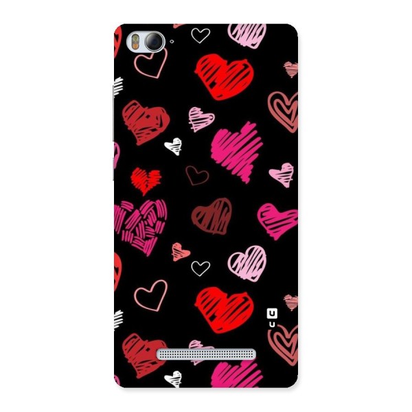 Hearts Art Pattern Back Case for Xiaomi Mi4i