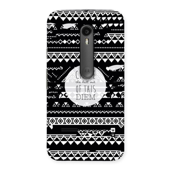 Hell Diem Back Case for Moto G3