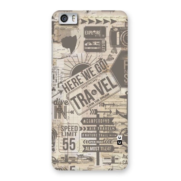 Here We Travel Back Case for Xiaomi Redmi Mi5