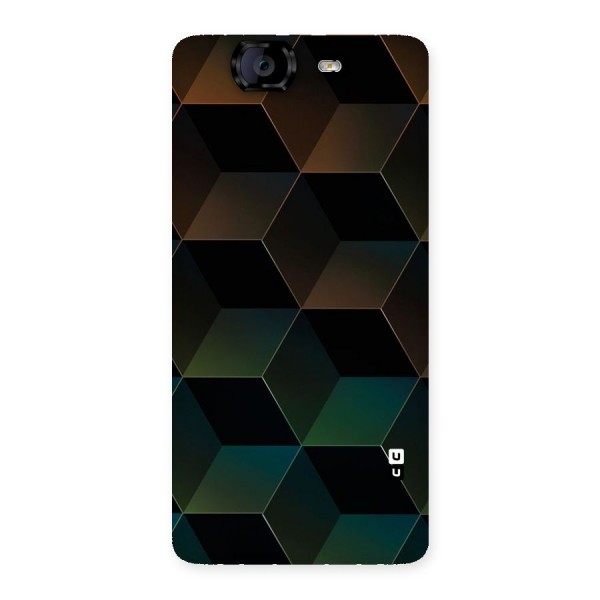 Hexagonal Design Back Case for Canvas Knight A350