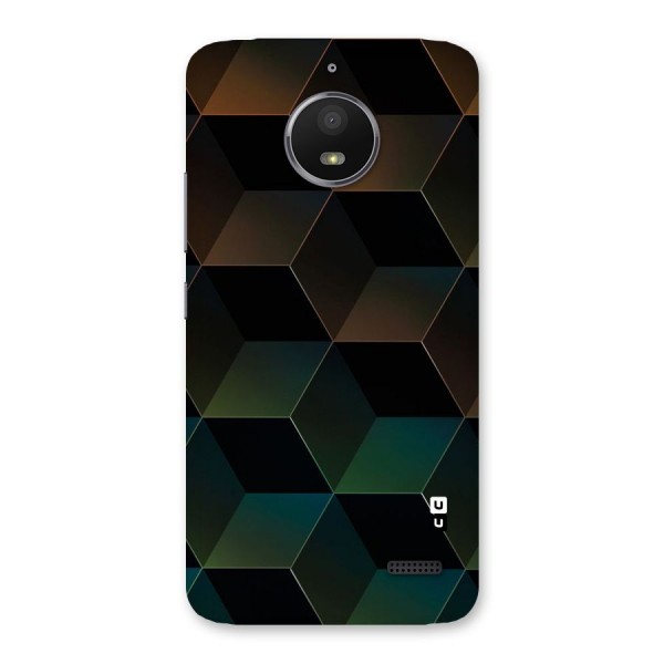 Hexagonal Design Back Case for Moto E4