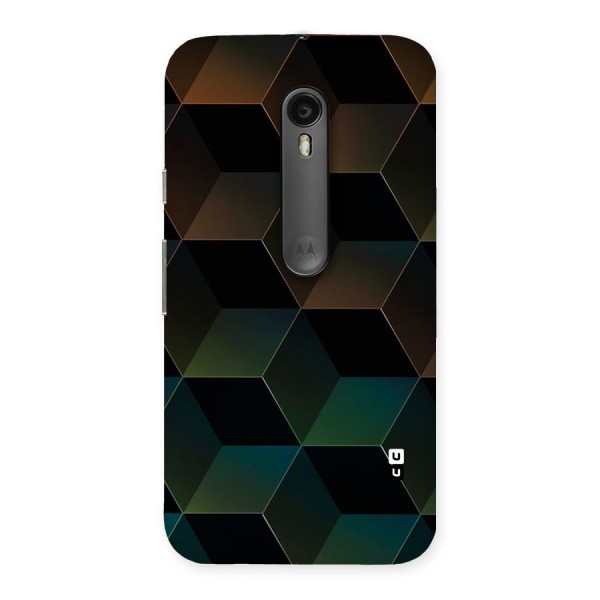 Hexagonal Design Back Case for Moto G3