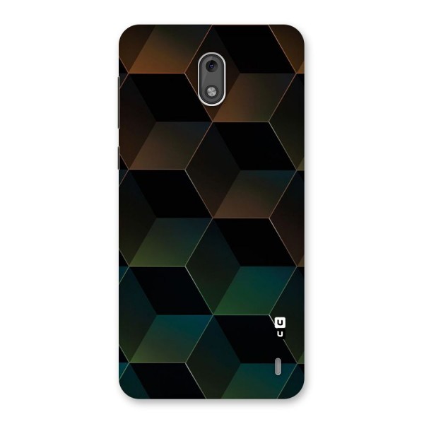 Hexagonal Design Back Case for Nokia 2