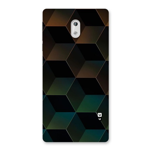 Hexagonal Design Back Case for Nokia 3