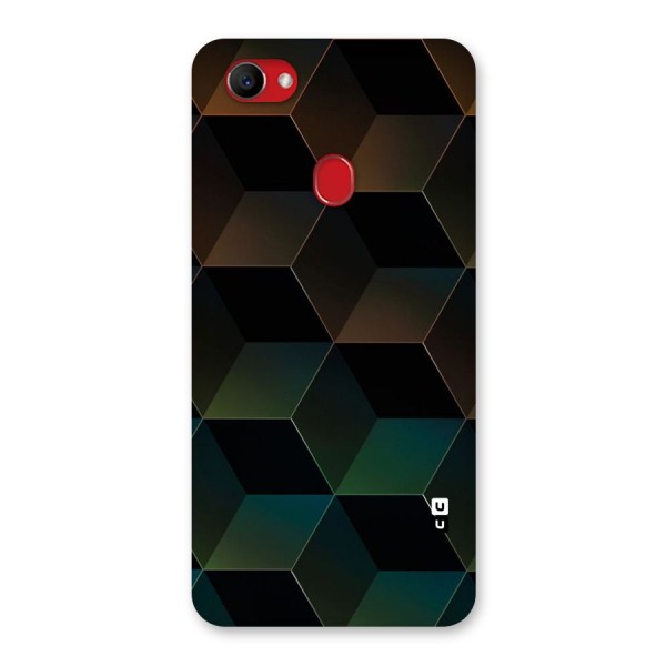 Hexagonal Design Back Case for Oppo F7