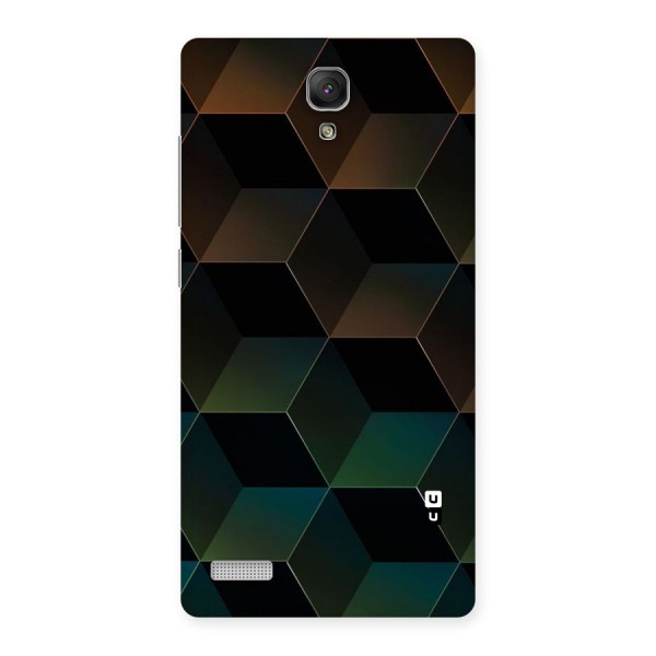 Hexagonal Design Back Case for Redmi Note