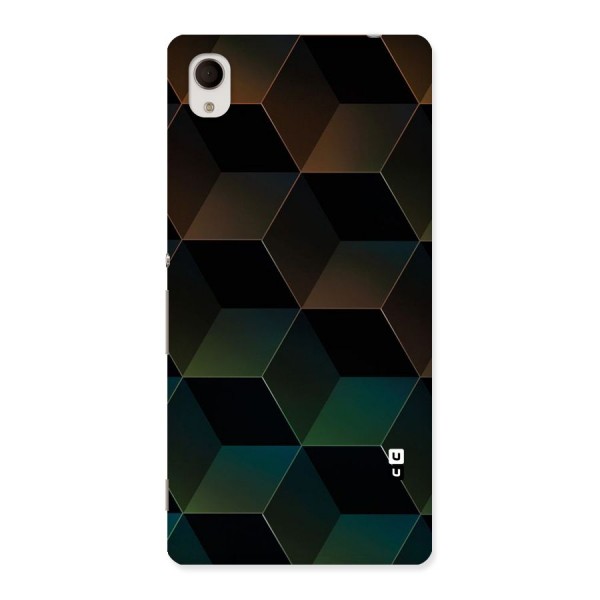 Hexagonal Design Back Case for Sony Xperia M4