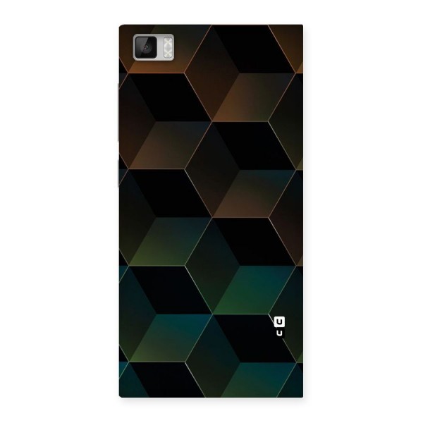 Hexagonal Design Back Case for Xiaomi Mi3