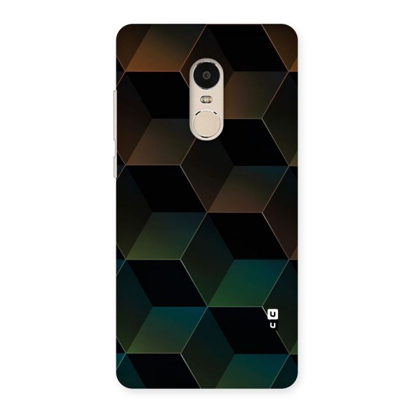 Hexagonal Design Back Case for Xiaomi Redmi Note 4