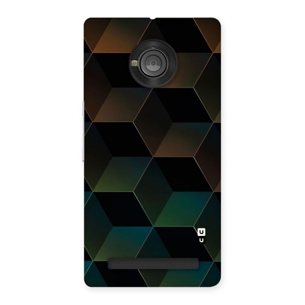 Hexagonal Design Back Case for Yu Yuphoria