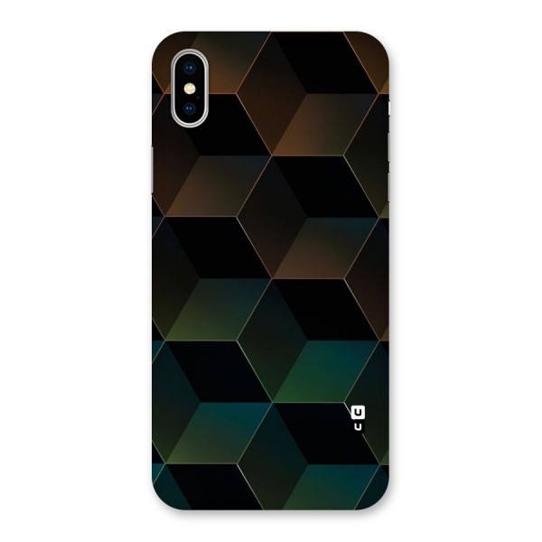 Hexagonal Design Back Case for iPhone X