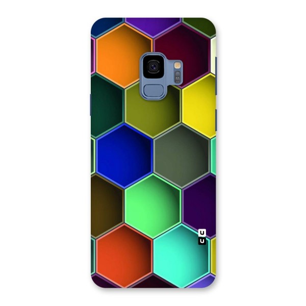 Hexagonal Palette Back Case for Galaxy S9