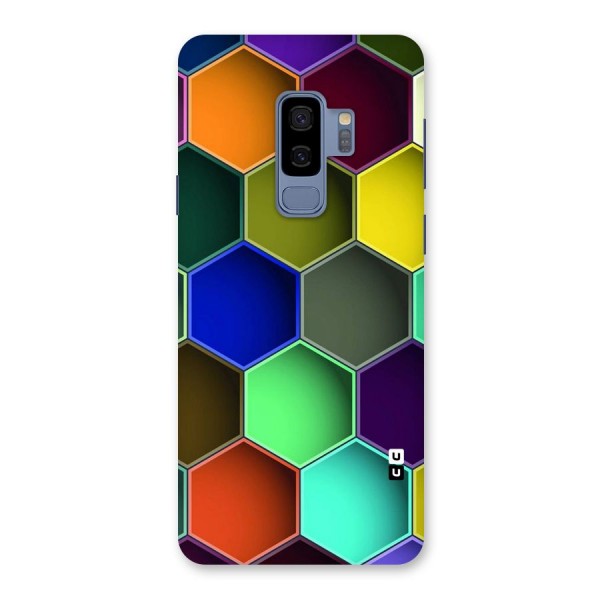 Hexagonal Palette Back Case for Galaxy S9 Plus